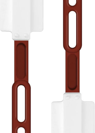 High-Temp Silicone Spatulas, 10'' Commercial Spatula 500°F Heat-Resistant Non-Stick Silicone Scraper, Set of 2 (10-Inch, NSF)