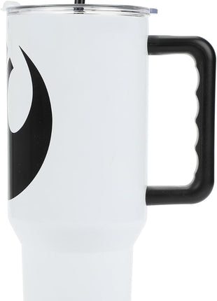 Bioworld Star Wars Rebel Alliance 40 Oz White Stainless Steel Tumbler