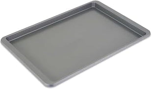 KitchenAid 13x18in Nonstick Aluminized Steel Baking Sheet, Contour Silver