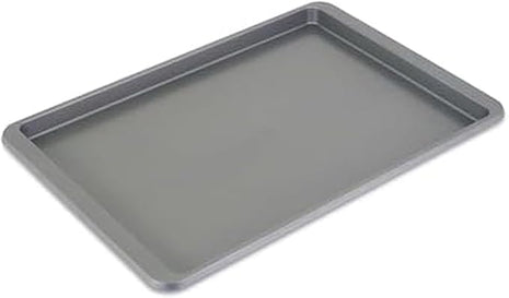 KitchenAid 13x18in Nonstick Aluminized Steel Baking Sheet, Contour Silver