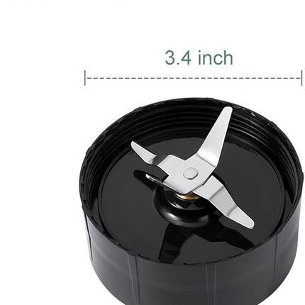 1-pack Magic Bullet Replacement Parts Cross Blades Compatible with Magic Bullet 250w Blender, Juicer and Mixer (Model MB1001)