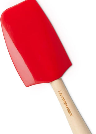 Le Creuset Silicone Craft Series Medium Spatula, 11 1/8" x 2 1/4", Cerise