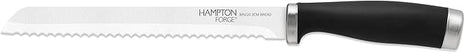 Hampton Forge Epicure Bread Knife, Black