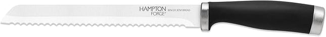 Hampton Forge Epicure Bread Knife, Black
