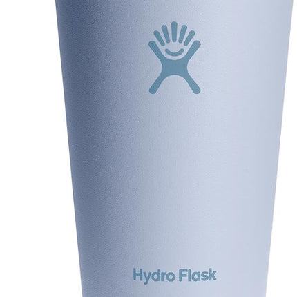 Hydro Flask All Around Tumbler Press-In Lid, Insulated Travel Mug, Stainless Steel Coffee Cup 16 Oz Surf Blue