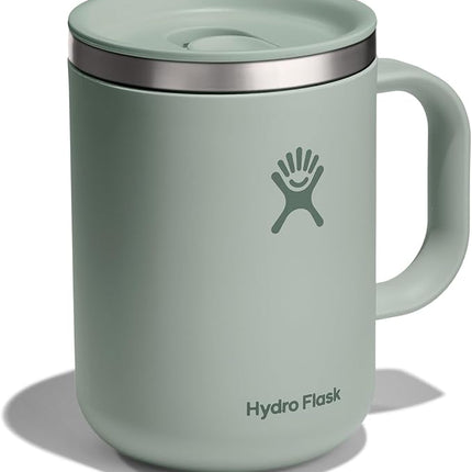 Hydro Flask Coffee Mug – Insulated Stainless Steel, Non Spill, Leak Proof Travel Mug 24 Oz Agave Green