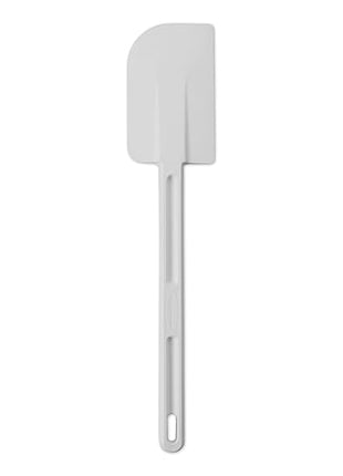 Rubbermaid Commercial Products Scraper Spatula/Food Scraper 13.5-Inch Dishwasher Safe White Heavy Duty Rubber Silicone Spatula for Resturant/Home Cooking/Baking