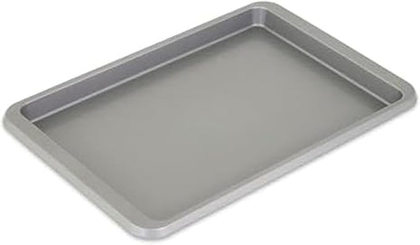 KitchenAid 9x13in Nonstick Aluminized Steel Baking Sheet, Contour Silver