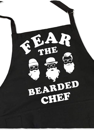 ApronMen - Funny Apron For Men - BBQ Gifts for Men & Unique Gifts for Fathers - Mens Aprons for Grilling