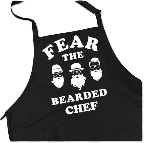 ApronMen - Funny Apron For Men - BBQ Gifts for Men & Unique Gifts for Fathers - Mens Aprons for Grilling