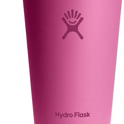 Hydro Flask All Around Tumbler Press-in Lid, Insulated Travel Mug, Stainless Steel Coffee Cup 16 Oz Reef Pink