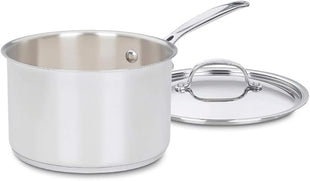 Cuisinart 7194-20 Chef's Classic Stainless 4-Quart Saucepan with Cover