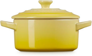 Le Creuset Stoneware Mini Round Cocotte, 8 oz., Soleil