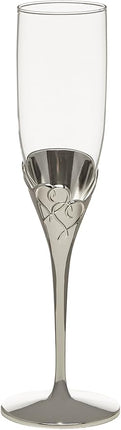 Lenox True Love Glass Flute Pair Clear, 1.25 LB