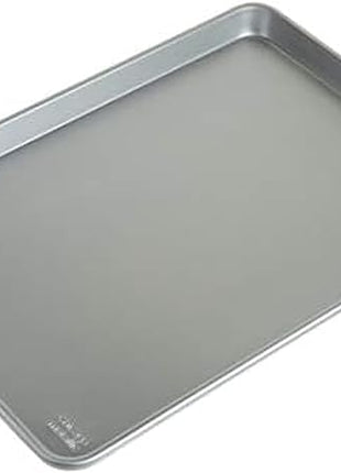 Chicago Metallic Commercial II Traditional Uncoated 16-3/4 by 12-Inch Jelly-Roll Pan, Perfect for making jelly rolls, cookies, pastries, pizza, one-pan meals, and more, Set of 2