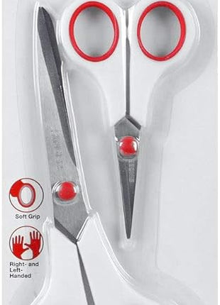 Singer 3404 Scissors, Red & White (1-Pack)