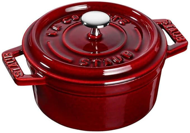 STAUB 40509-805-0 Cocotte Round 10cm Grenadine red