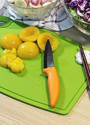 Liflicon Extra Large Thick Silicone Cutting Board 14.6'' x 10.43'' Chopping Board Flexible Cutting Mats Dishwasher Safe-Green