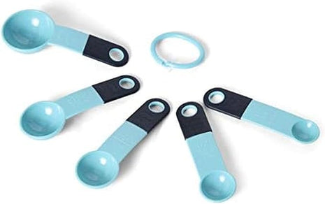 KitchenAid Measuring Spoons, Set Of 5, Aqua Sky