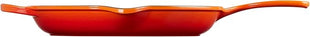 Le Creuset Enameled Cast Iron Signature Iron Handle Skillet, 11.75", Flame