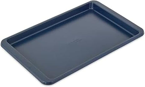KitchenAid 10x15in Nonstick Aluminized Steel Baking Sheet, Ink Blue