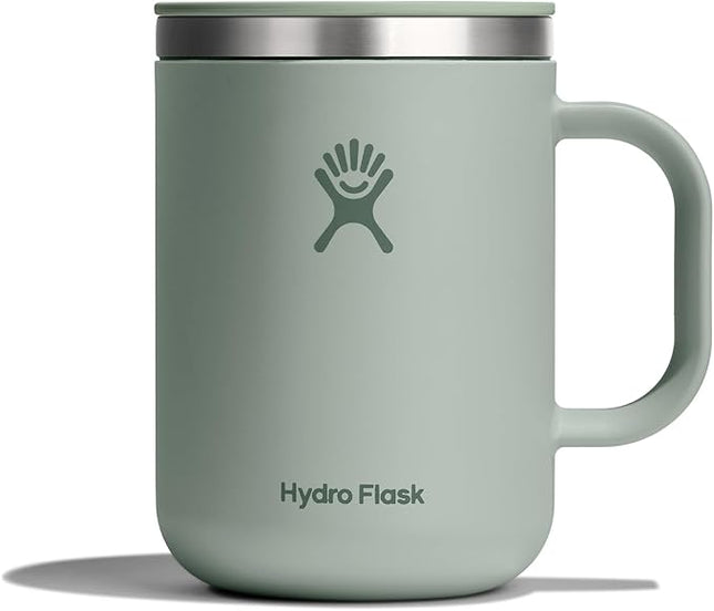 Hydro Flask Coffee Mug – Insulated Stainless Steel, Non Spill, Leak Proof Travel Mug 24 Oz Agave Green