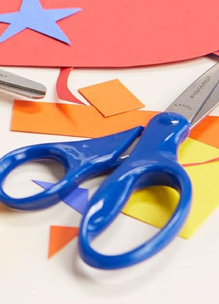 Fiskars 5" Blunt-Tip Scissors for Kids 4+ - Scissors for School or Crafting - Back to School Supplies - Color May Vary