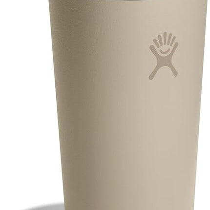 Hydro Flask All Around Tumbler Press-in Lid, Insulated Travel Mug, Stainless Steel Coffee Cup 20 Oz Oat Tan