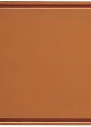 KitchenAid Classic Plastic Cutting Board with Perimeter Trench and Non Slip Edges, Dishwasher Safe, 12 x 18 inch, Scorched Orange