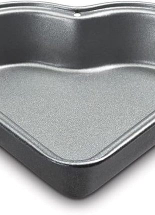 Cuisinart 4-Pc Mini Heart Pan Set, Small, Black