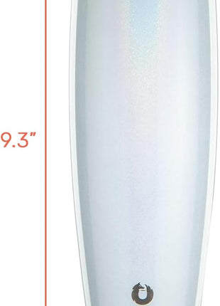 SNOWFOX Premium Vacuum Insulated Stainless Steel Beer Glass With Lid, Home Bar Accessories, Elegant Bartending, Lightweight Pint Glasses, Sleek Drinkware, Frosty Beverages Stay Cold, 23.9oz, White