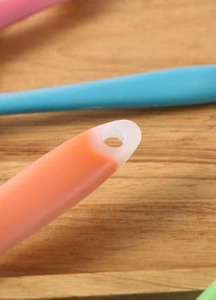 Silicone Spatula Set of 4 - Heat Resistant Flexible Spatula 450F with Stainless Steel Core - Food Grade Premium Good Grip Kitchen Utensils - Seamless, Heavy Duty, BPA Free, Dishwasher Safe