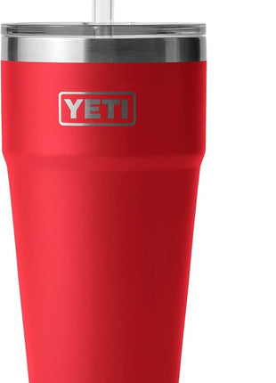 YETI Rambler 26 oz Straw Cup, Vacuum Insulated, Stainless Steel with Straw Lid