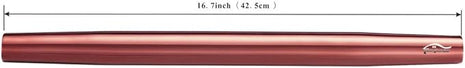 Berglander Rose Gold Rolling Pin, 16.7 Inches Stainless Steel Matte Finish With Rose Gold Titanium Plating Copper Rolling Pin For Baking, Pizza, Dough, Pie, Cookie, Gift Ideas For Bakers.