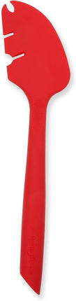 Silicone Spatula ONE Mixer Beater Scraper and Spatula, Cherry Red