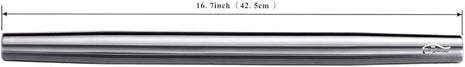 Stainless Steel Rolling Pin, Matte Finish 16.7 Inches, Berglander Rolling Pin For Baking Pizza Dough, Pie, Cookie, Essential Kitchen Utensil Gift Ideas For Bakers.