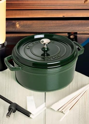 Staub Round 5qt. Cocotte in Basil