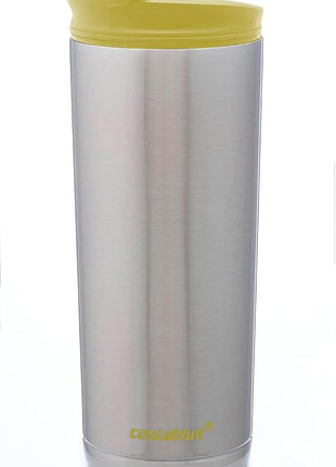 Travel Coffee Mug - 16 Oz. Stainless Steel Insulated Coffee Mug, Leak Proof Tumbler w/Dishwasher Safe Lid, Double Wall Travel Coffee Cup, Reusable Insulated Tumbler for Hot & Cold Beverages…