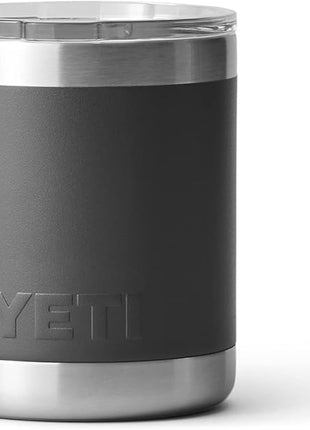 YETI Rambler 10 oz Lowball, Vacuum Insulated, Stainless Steel with MagSlider Lid