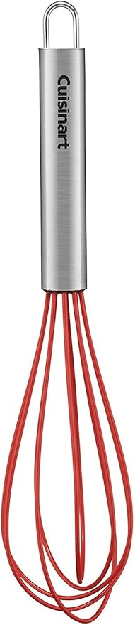 Cuisinart Silicone Whisk, 10-Inch, Red