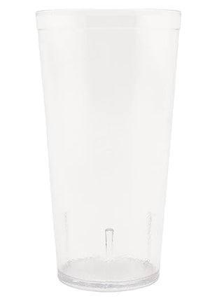 G.E.T. 6620-1-CL-EC Heavy-Duty Plastic Restaurant Tumblers, 20 Ounce, Clear (Set of 4)