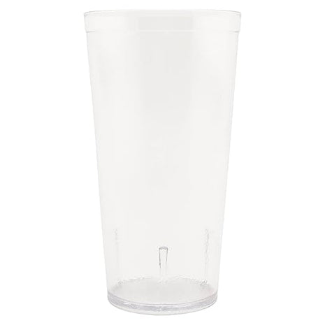 G.E.T. 6620-1-CL-EC Heavy-Duty Plastic Restaurant Tumblers, 20 Ounce, Clear (Set of 4)