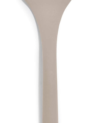 GreenPan Silicone Solid Turner Spatula, Flipping Cooking Kitchen Utensil, Flexible Rubber Nonstick Cookware, Rigid Steel Core, Heat-Resistant, Anti-Slip Handle, BPA-Free, Dishwasher Safe, Taupe