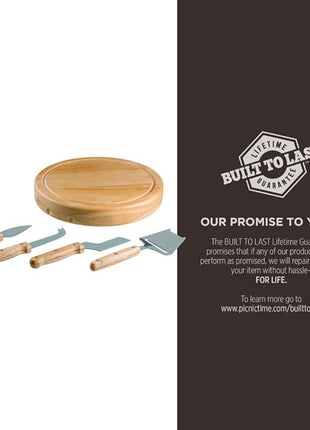 PICNIC TIME Star Wars Darth Vader Circo Cheese Board & Knife Set, Charcuterie Board Gift with 4 Stainless Steel Tools, Wooden Cutting Board for Cheese, Meat & Crackers, Housewarming (Parawood)