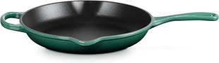 Le Creuset Enameled Cast Iron Signature Iron Handle Skillet, 10.25", Artichaut