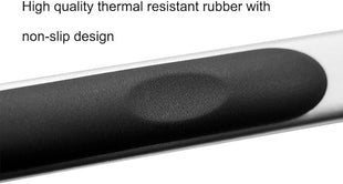 12-inch Stainless Steel Kitchen Tongs with Locking, Metal Food Tongs Non-Slip Grip (12")