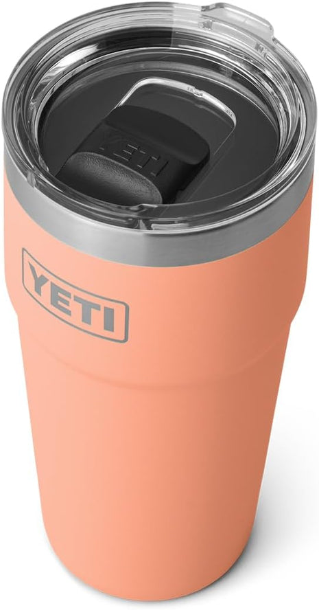 YETI Rambler 20 oz Stackable Tumbler, Stainless Steel, Vacuum Insulated with MagSlider Lid