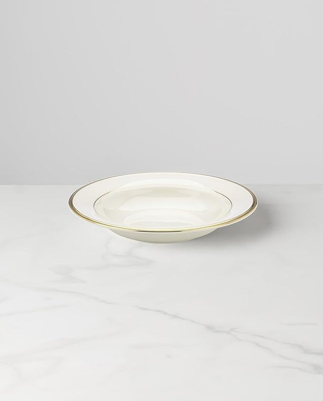 Lenox 6073977 Eternal Rimmed Bowl 1-Piece, Porcelain