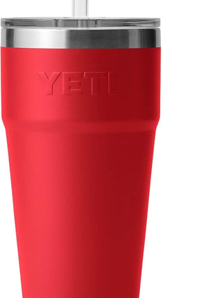 YETI Rambler 26 oz Straw Cup, Vacuum Insulated, Stainless Steel with Straw Lid