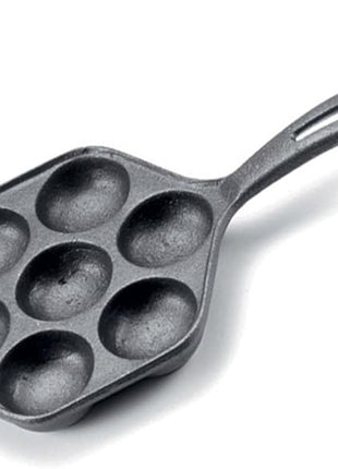 Norpro Cast Iron Stuffed Pancake Pan, Munk/Aebleskiver
